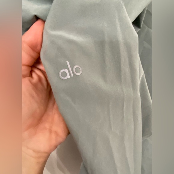 ALO Yoga Pursuit Trouser Pant Cosmic Grey Size Medium - Picture 6 of 8